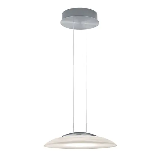 Findus lampada LED sospensione, nichel opaco/cromo Occasione Imperdibile