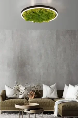 Sconto Plafoniera LED Verde Ritus, muschio dimmerabile Ø39,3cm