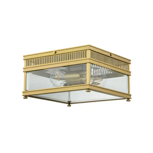 Plafoniera da esterni Holborn, ottone spazzolato Must-Have