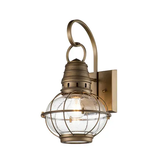 Applique da esterno Bridgeton in ottone Ø 22,8 cm Promozione