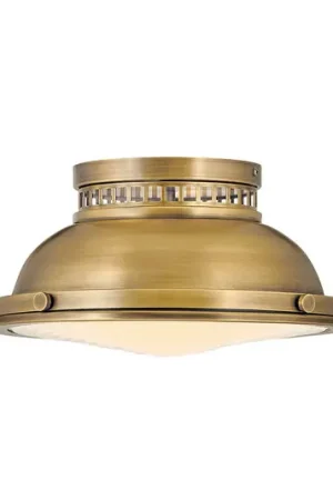 Plafoniera Amelia look anticato ottone Consegna Rapida