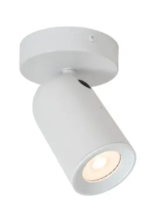 Faretto a parete Punch, 1 luce, bianco Novità