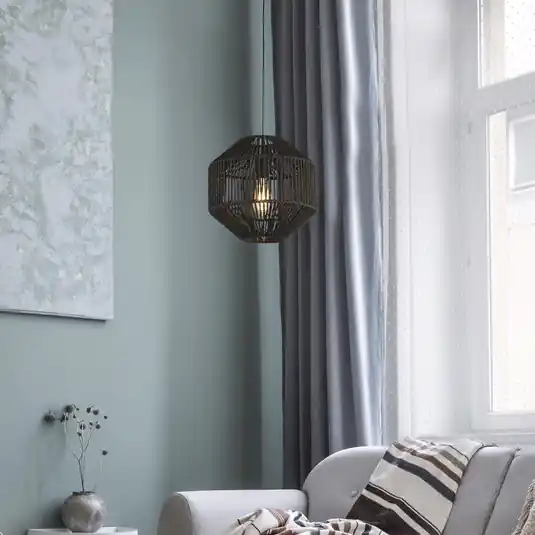 A Buon Prezzo Lampada a sospensione Wicker, 1 luce