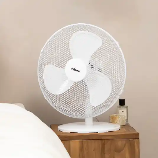 Ultima Occasione Ventilatore da tavolo bianco VE-5727 a 3 velocità