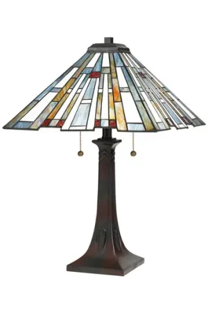 Lampada da tavolo Maybeck in stile tiffany Prezzo Scontato