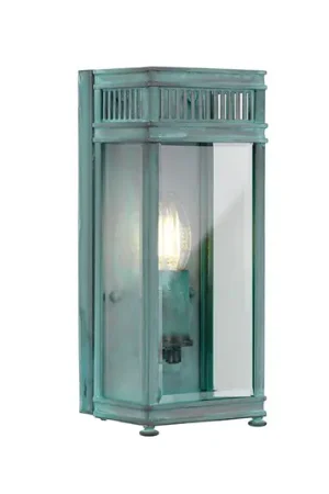 Applique esterni Holborn, finish verderame, 1 luce Compra Adesso