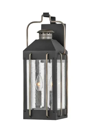 Economico Applique da esterni Fitzgerald, 2 luci