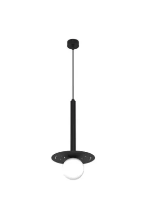 Offerta Del Giorno Lampada a sospensione Futura, nero/bianco, 1 luce