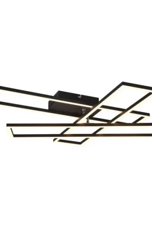 Plafoniera LED Corso 3 luci, nero satinato A Buon Prezzo