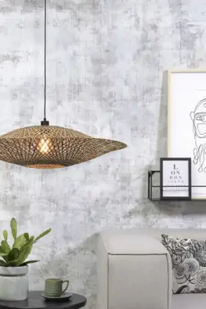 Compra Oggi Stesso GOOD & MOJO Lampada a sospensione Bali in bambù, Ø 87 cm