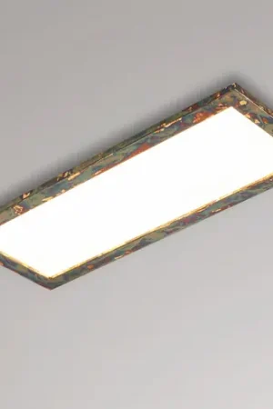 Acquista Ora Pannello LED Quitani Aurinor, colore oro, 86 cm
