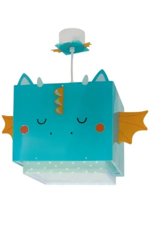 Lampada a sospensione Dalber LITTLE DRAGON, blu/arancione Esclusivo