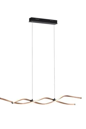 Lampada LED a sospensione Polina di Paul Neuhaus, oro, metallo, dimmerabile Prezzo Basso