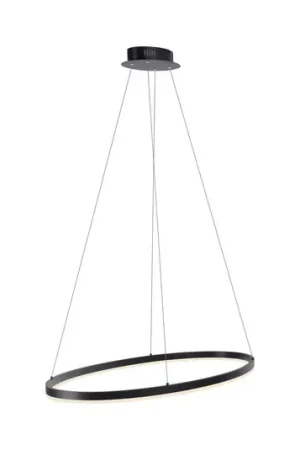 Paul Neuhaus Titus Lampada a sospensione LED, ovale 80x39cm Ultima Occasione