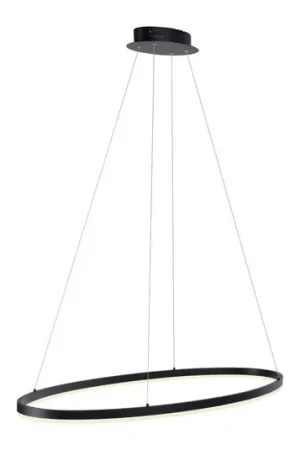 Paul Neuhaus Lampada LED a sospensione Titus, 118x56cm, CCT, dimmerabile Reso Gratuito