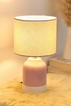 Di Tendenza Pauleen Sandy Glow lampada da tavolo, crema/rosa