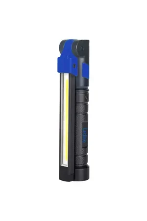 Lampada portatile a LED Lehen, pieghevole, batteria ricaricabile, 3 luci Prezzo Basso