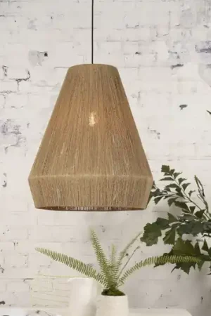 GOOD & MOJO Iguazu sospensione cono naturale Ø50cm Offerta Limitata