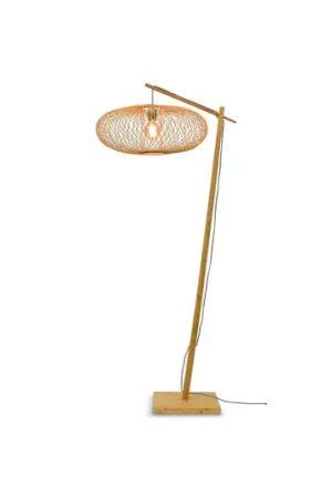 Spedito Oggi Good & Mojo lampada ad arco Cango grande, naturale, altezza 176 cm
