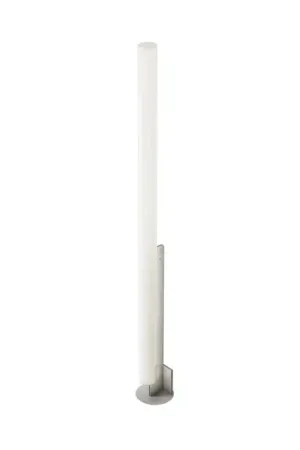 Compra Online kdln lampada LED da pavimento modello T, acciaio inox, altezza 185 cm,