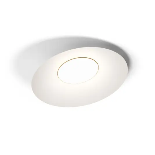 kdln Plafoniera LED Kate, 3.000 K, bianca, Ø 90 cm, metallo Quantità Limitata