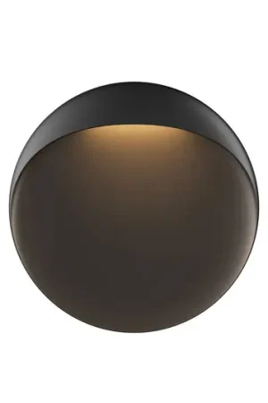 Di Tendenza Louis Poulsen applique a LED Flindt, nero 2.700 K Ø 40 cm