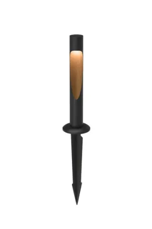 Spedito Oggi Louis Poulsen Lampioncino Flindt, 830, nero, presa a terra 24V