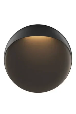 Ultima Occasione Louis Poulsen applique a LED Flindt, nero 3.000 K Ø 40 cm