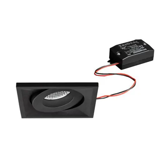 BRUMBERG BB36 LED incasso no dimming nero Popolare