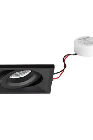 BRUMBERG BB37 incasso dimming RC driver tondo nero Consegna Rapida