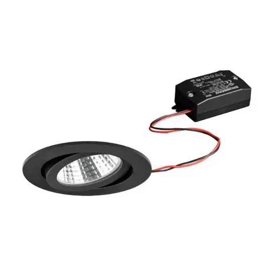 BRUMBERG BB03 spot da incasso no dimming, nero Affare