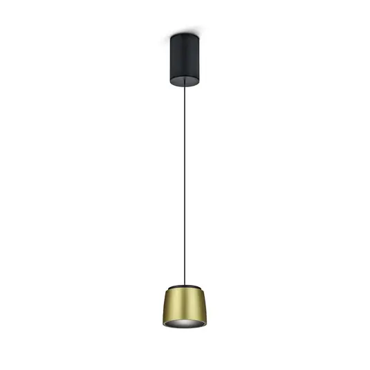 Più Venduto Helestra Ove lampada LED a sospensione oro-nero