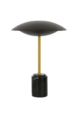 Novità Lampada da tavolo Beacon Loft, nera, altezza 42 cm, base in marmo