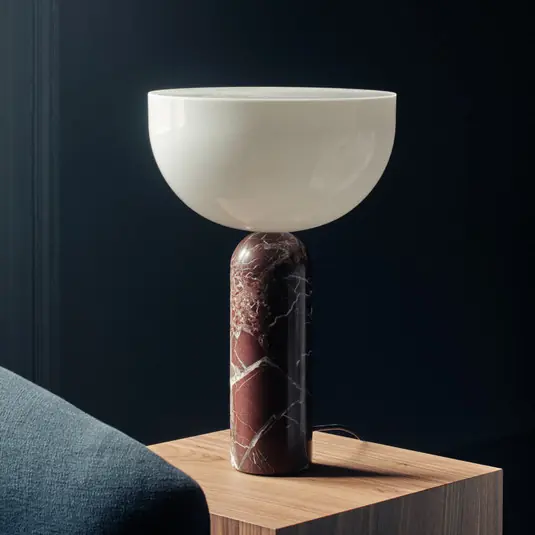 Offerta New Works Kizu Lampada da tavolo grande Rosso Levanto