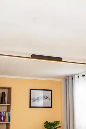 Quitani Niara plafoniera LED, nero anodizzato Prezzo Scontato
