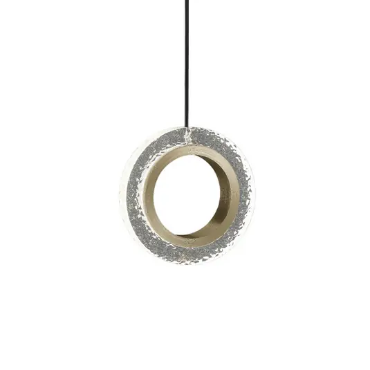 Lampada LED a sospensione Yo-Yo C, 1 luce, oro Professionale