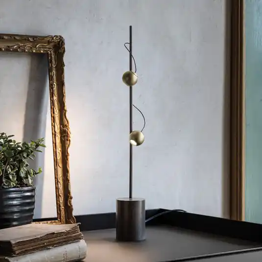Miglior Prezzo Lampada LED da tavolo Magnetic, bronzo/oro