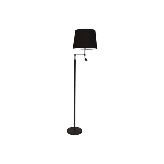 By Rydéns Orlando Lampada da terra con lampada da lettura nera Promozione Esclusiva