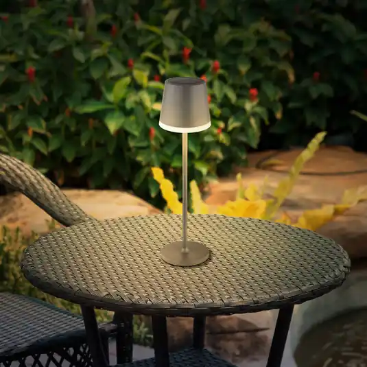 Offerta Speciale Lampada da tavolo solare 36637A, IP44, antracite