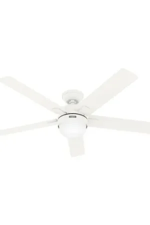 Ventilatore da soffitto Hunter Zeal Lampada AC E27 bianco Spedito Oggi