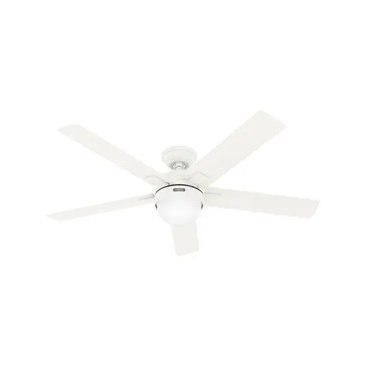 Ventilatore da soffitto Hunter Zeal Lampada AC E27 bianco Spedito Oggi