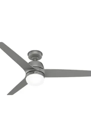 Prezzo Scontato Hunter SeaWave ventilatore pale luce IP44 argento