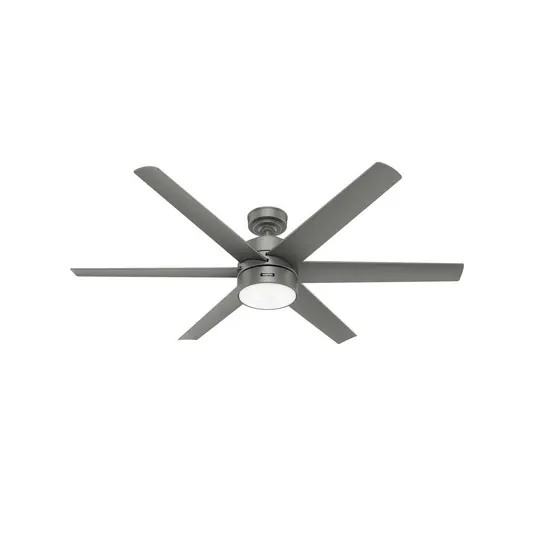 Prezzo Scontato Ventilatore da soffitto Hunter Solaria DC LED IP44 Ø 152