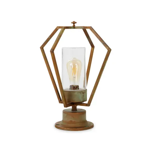 Compra Adesso Lampioncino Gemstone 3455, ottone anticato/traspar