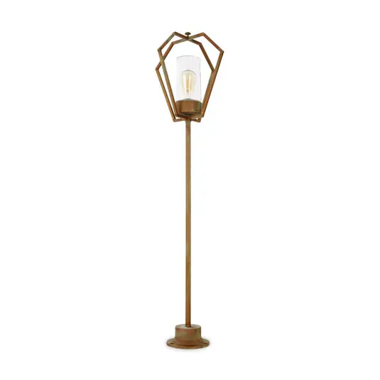 Lampione 3457 ottone antico/chiaro 118 cm Saldi