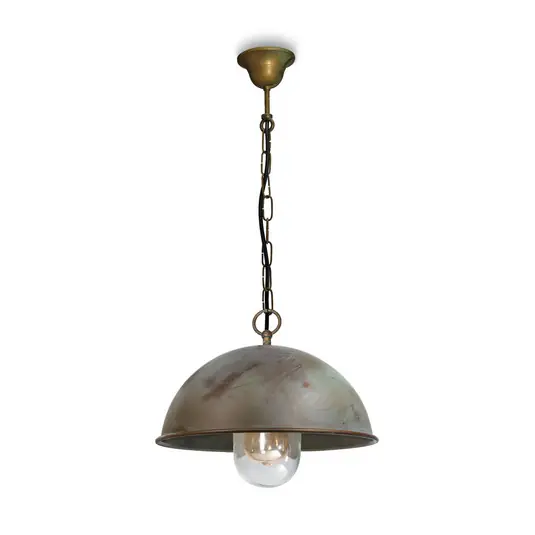 Offerta Limitata Lampada a sospensione Circle in ottone antico Ø 30 cm