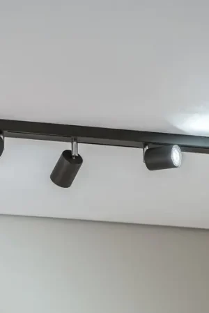 Affare Faretto da soffitto Jarek antracite/cromo, 4 luci