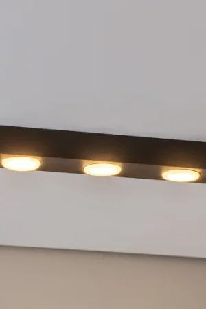Faretto Ian in nero, 3 luci Prezzo Conveniente