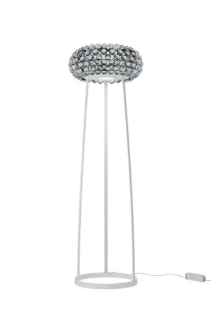 Non Perdere Foscarini Caboche Plus MyLight LED, lampada da terra 154 cm trasparente