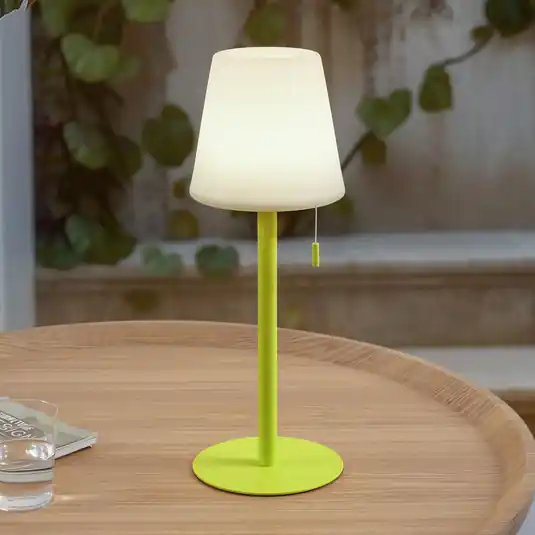 Lampada ricaricabile Lindby LED Azalea giallo alluminio CCT regolabile in Prezzo Ridotto